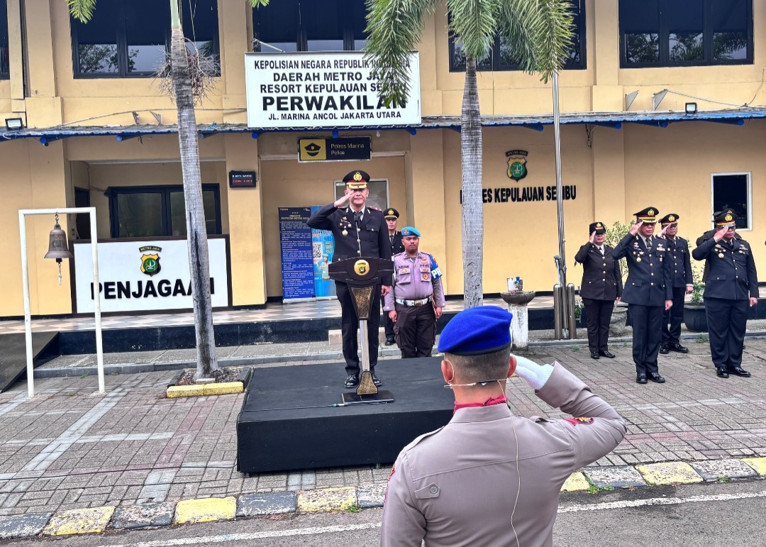 Polres Kepulauan Seribu Gelar Upacara Hari Kesaktian Pancasila, Perkuat Semangat Persatuan dan Pengabdian