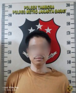 Tim TIGER Polsek Tambora Tangkap Pria yang Diduga Curi iPhone dan Laptop Senilai Rp21 Juta