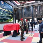 Presiden Prabowo Beri Penghormatan Terakhir kepada Almarhum Subagyo H. S. di Mabesad