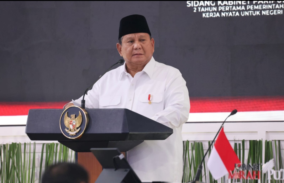 Prabowo Apresiasi Kinerja Kabinet Merah Putih di Dua Tahun Pemerintahan, Ajak Terus Bekerja untuk Rakyat